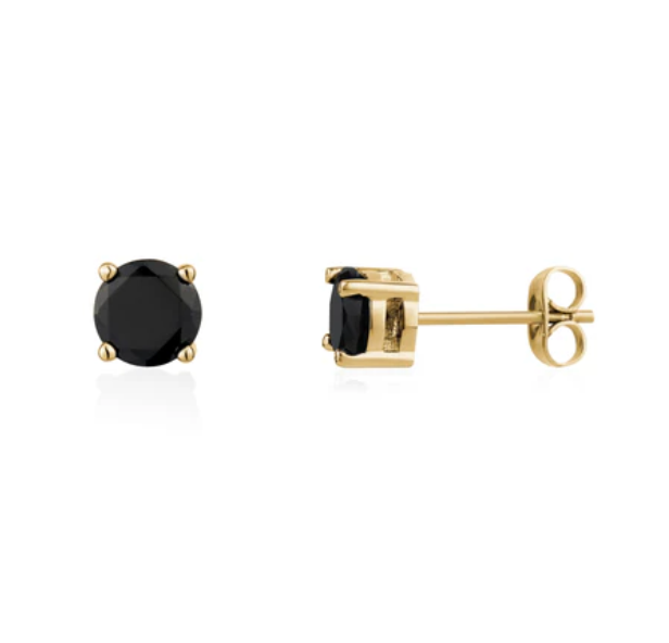 CUBIC ZIRCONIA STUDS (6.5MM)