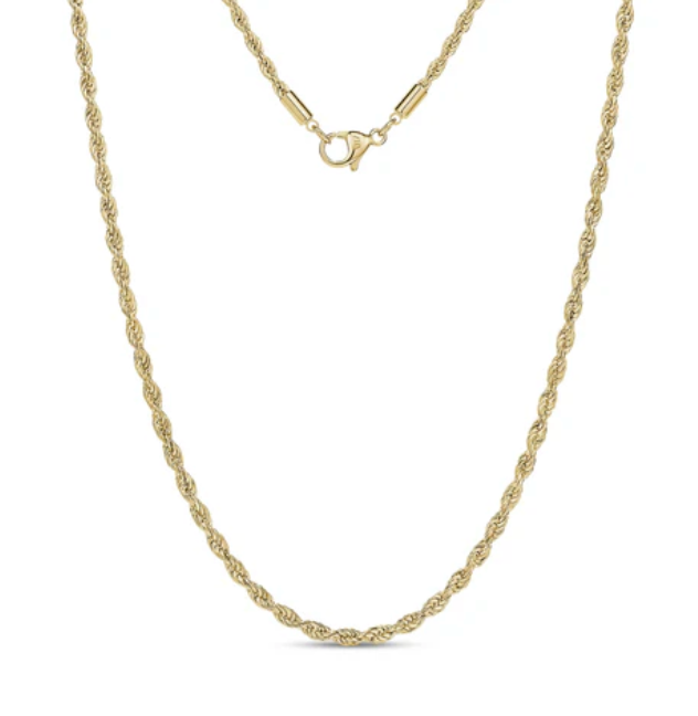 SLIM ROPE CHAIN NECKLACE