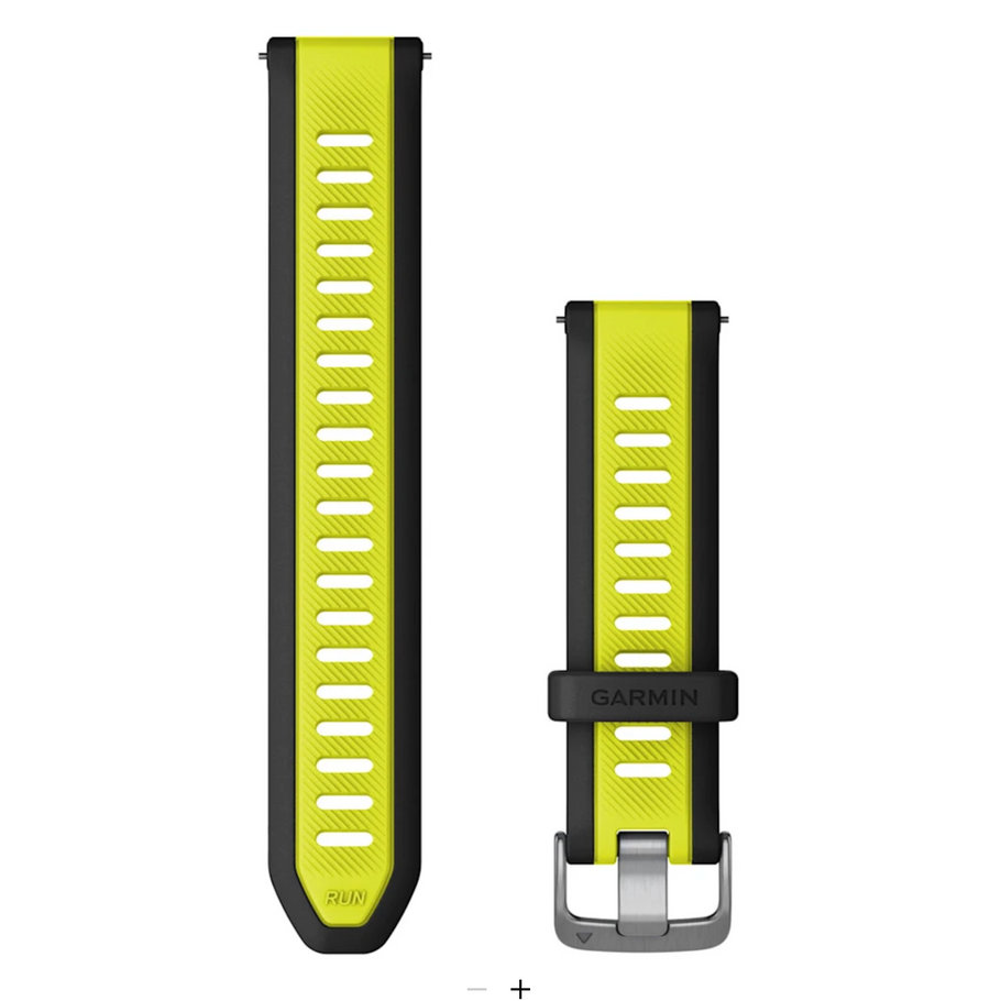 Quick Release Bands (20 mm) Amp Yellow/Black Band