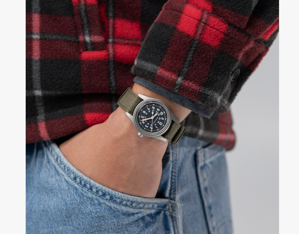 KHAKI FIELD MECHANICAL 36 MM