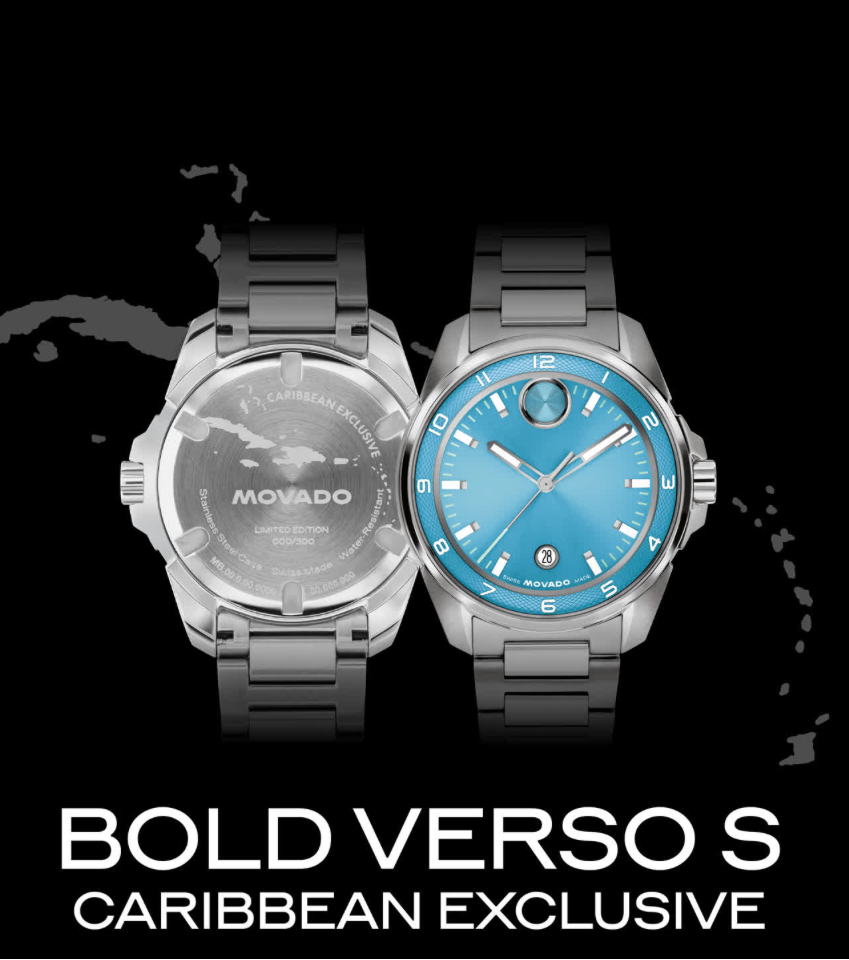 Movado Verso S LIMITED EDITION CARIBBEAN EXCLUSIVE 92/300