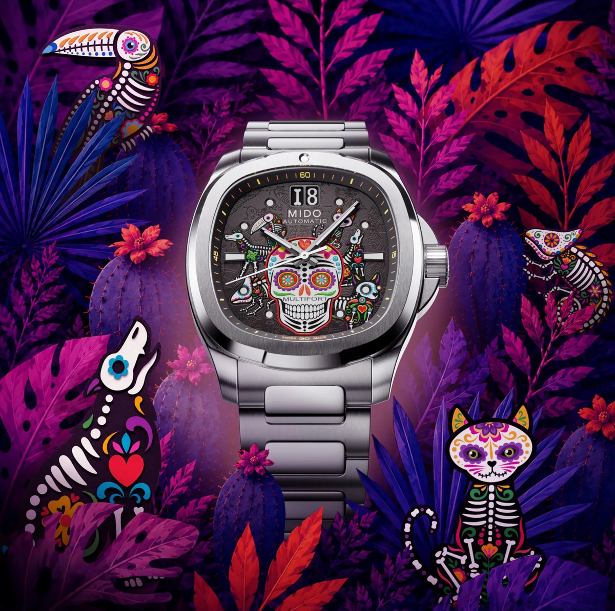 Multifort TV Big Date Alebrijes /SPECIAL EDITION (2 EXTRA STRAPS)