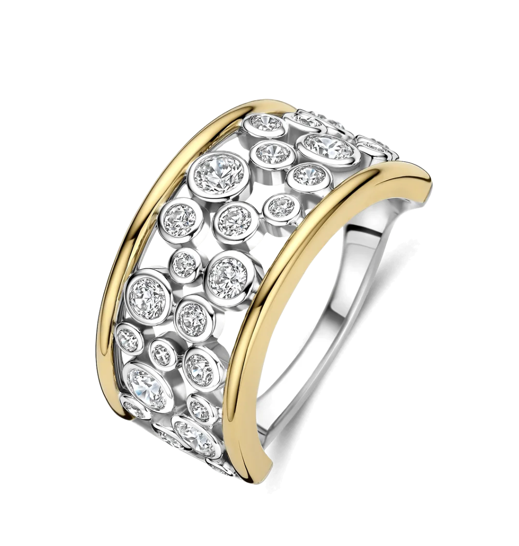 Open Sparkle Statement Ring | Ti Sento Milano | Luby 