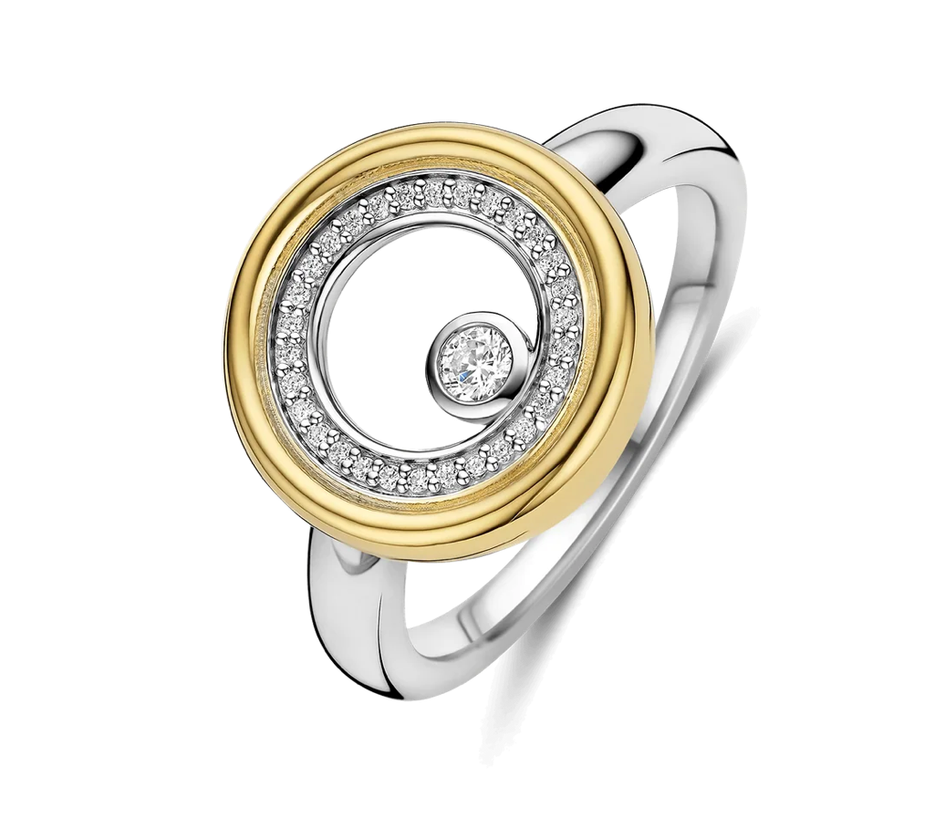 Zirconia Circle Ring