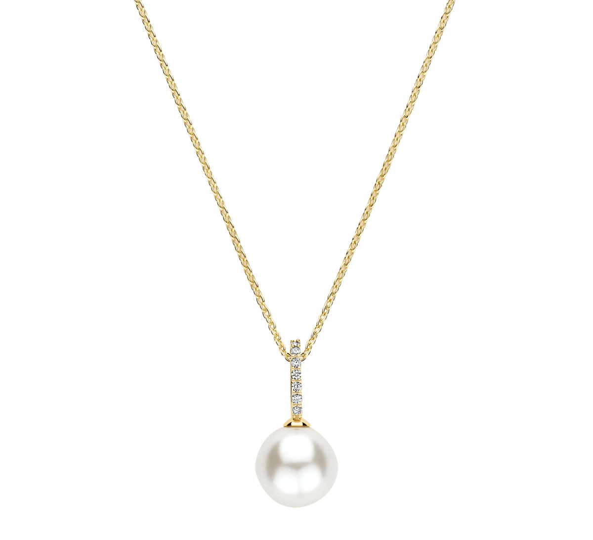Icon Pearl Necklace Gold Vermeil
