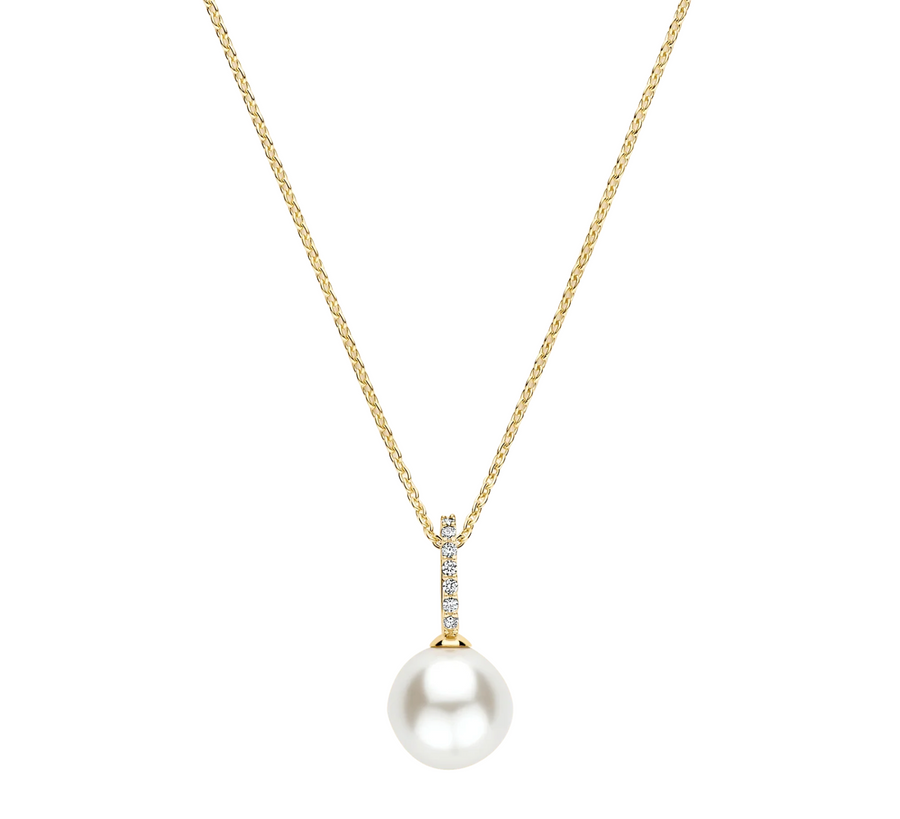 Icon Pearl Necklace Gold Vermeil