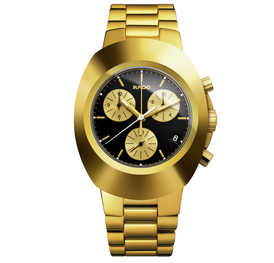 DiaStar New Original Chronograph (Gold;Black) | Rado | Luby 