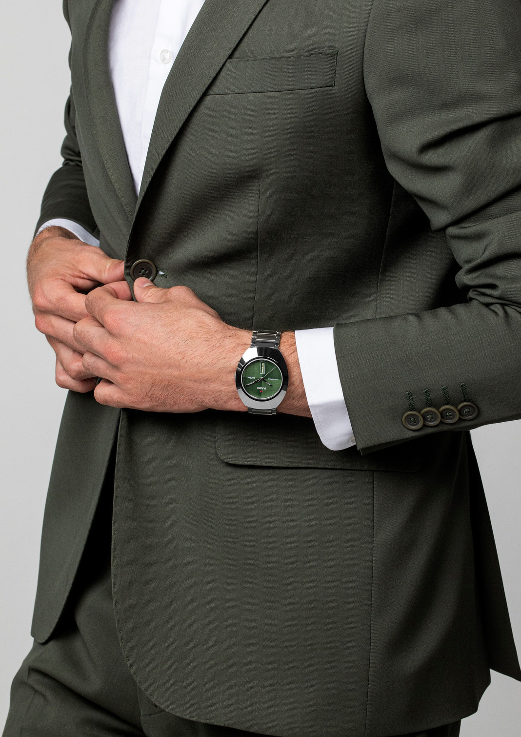 DiaStar Original Ceramos Green Dial | Rado | Luby 