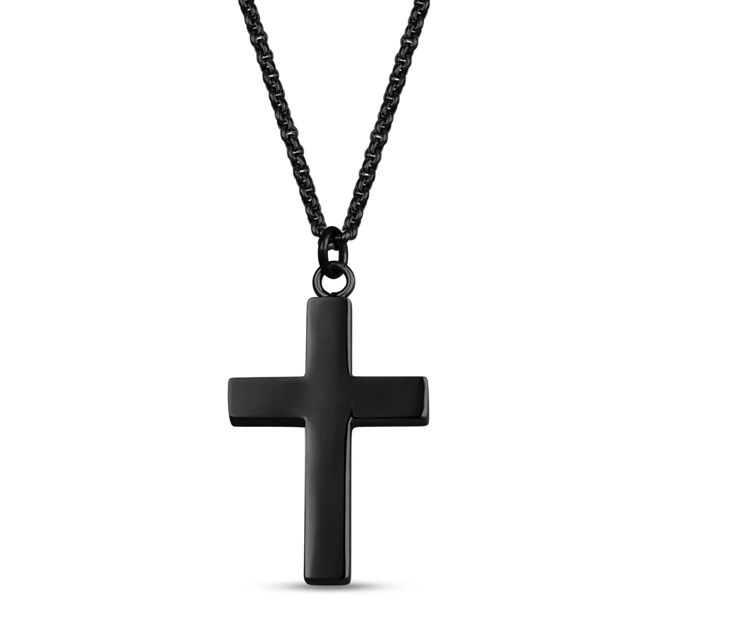 Cross Pendant Stainless Steel A.R.Z.