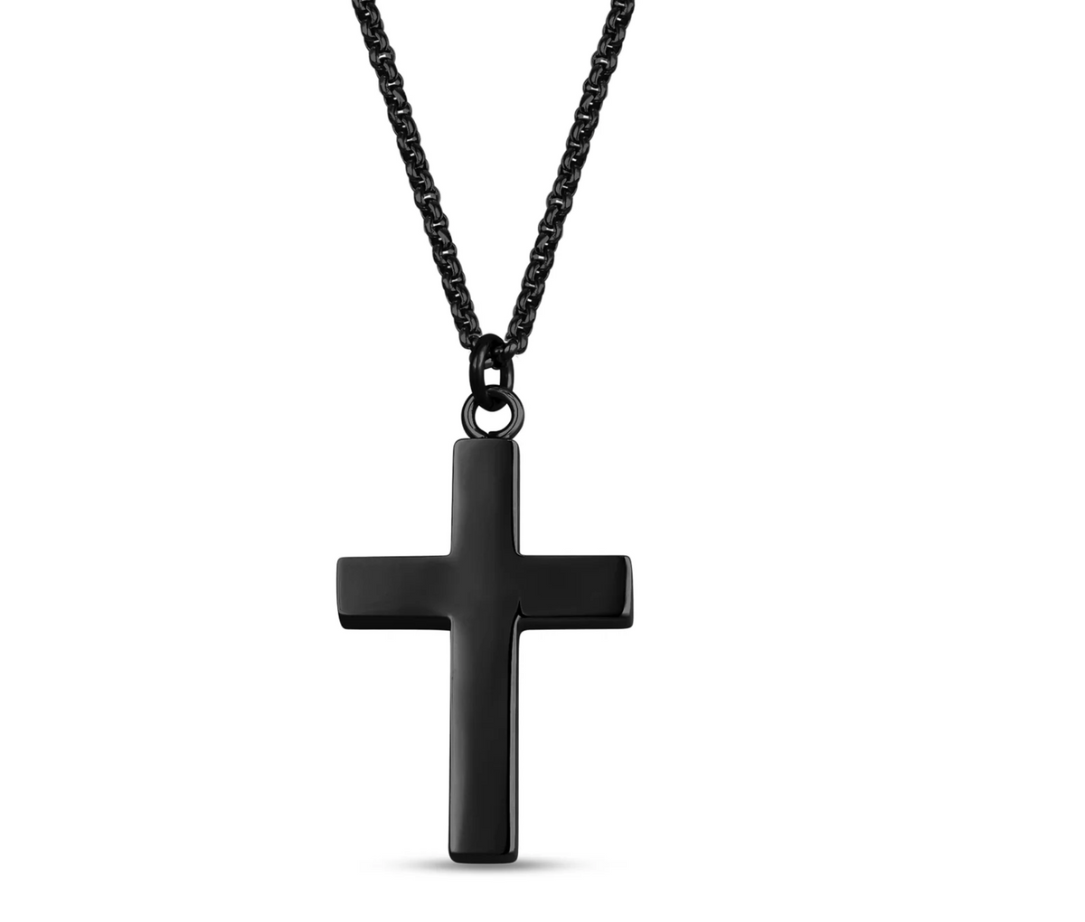 Cross Pendant Stainless Steel A.R.Z. | ARZ Steel | Luby 