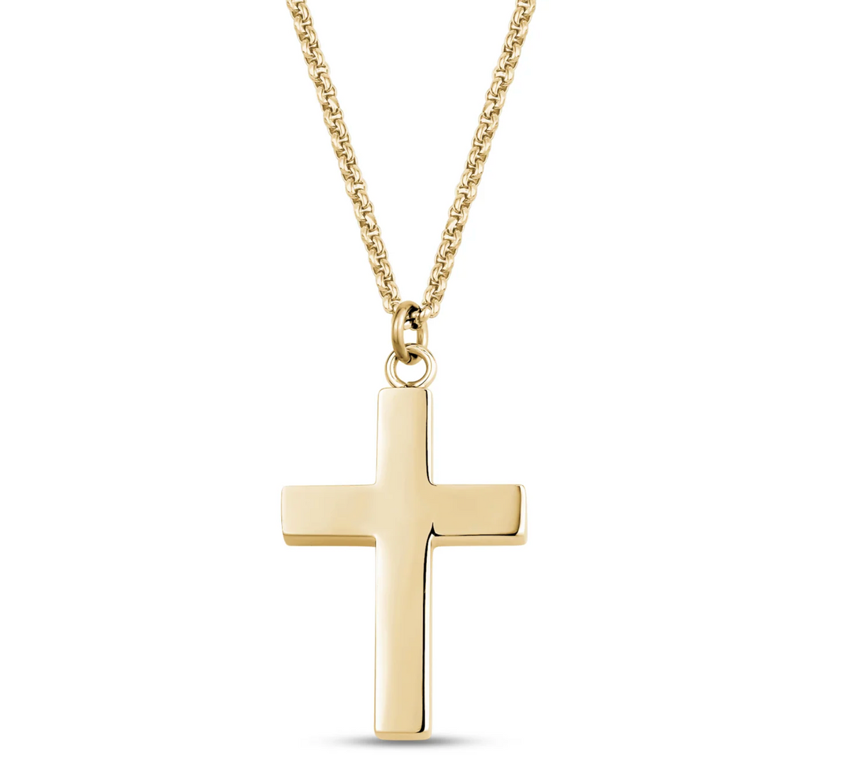Cross Pendant Stainless Steel A.R.Z. | ARZ Steel | Luby 