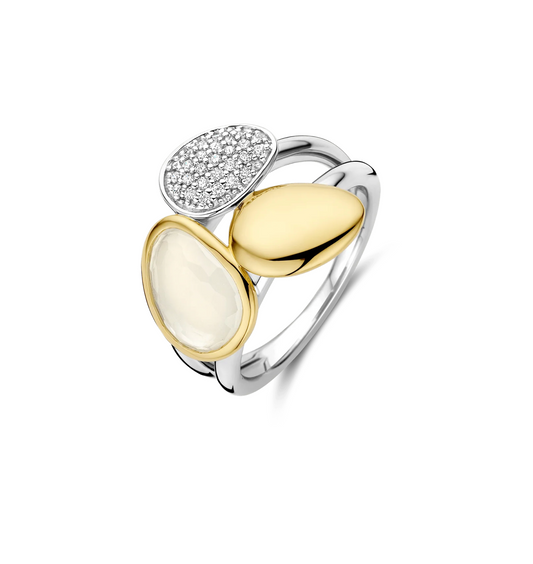 Ti Sento Milano Ring Gilded 12387MW | Ti Sento Milano | Luby 