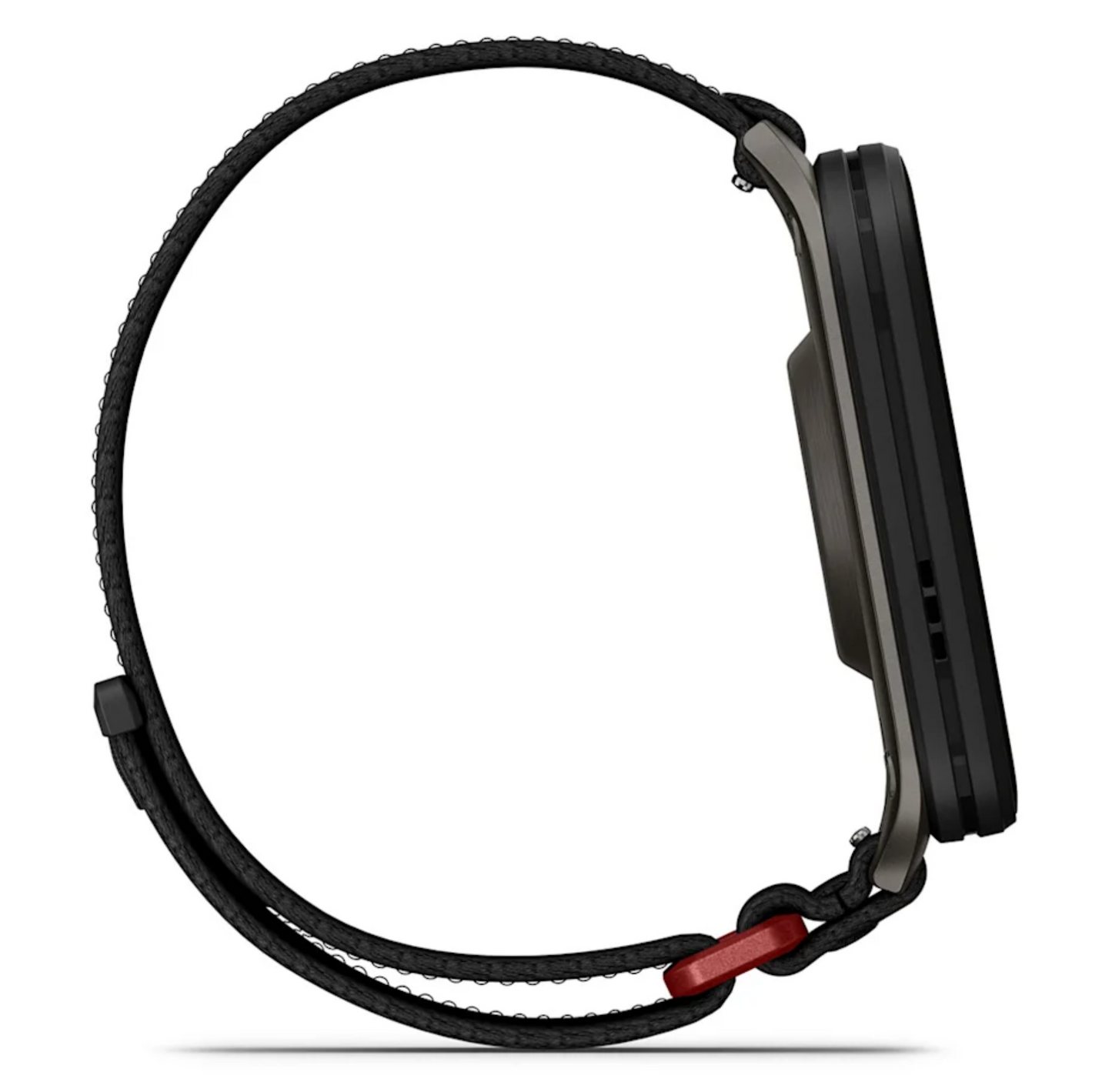 Venu® X1 Black with Slate Titanium Caseback and Black ComfortFit Nylon Band