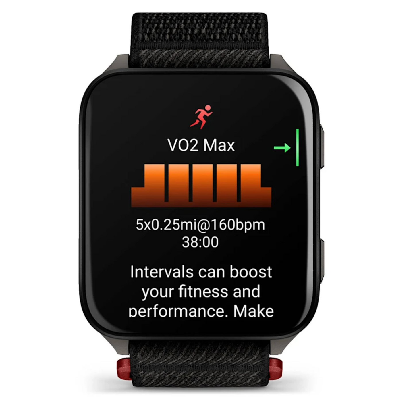 Venu® X1 Black with Slate Titanium Caseback and Black ComfortFit Nylon Band