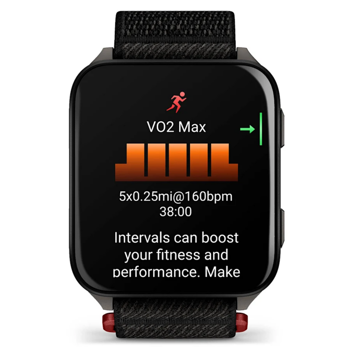 Venu® X1 Black with Slate Titanium Caseback and Black ComfortFit Nylon Band