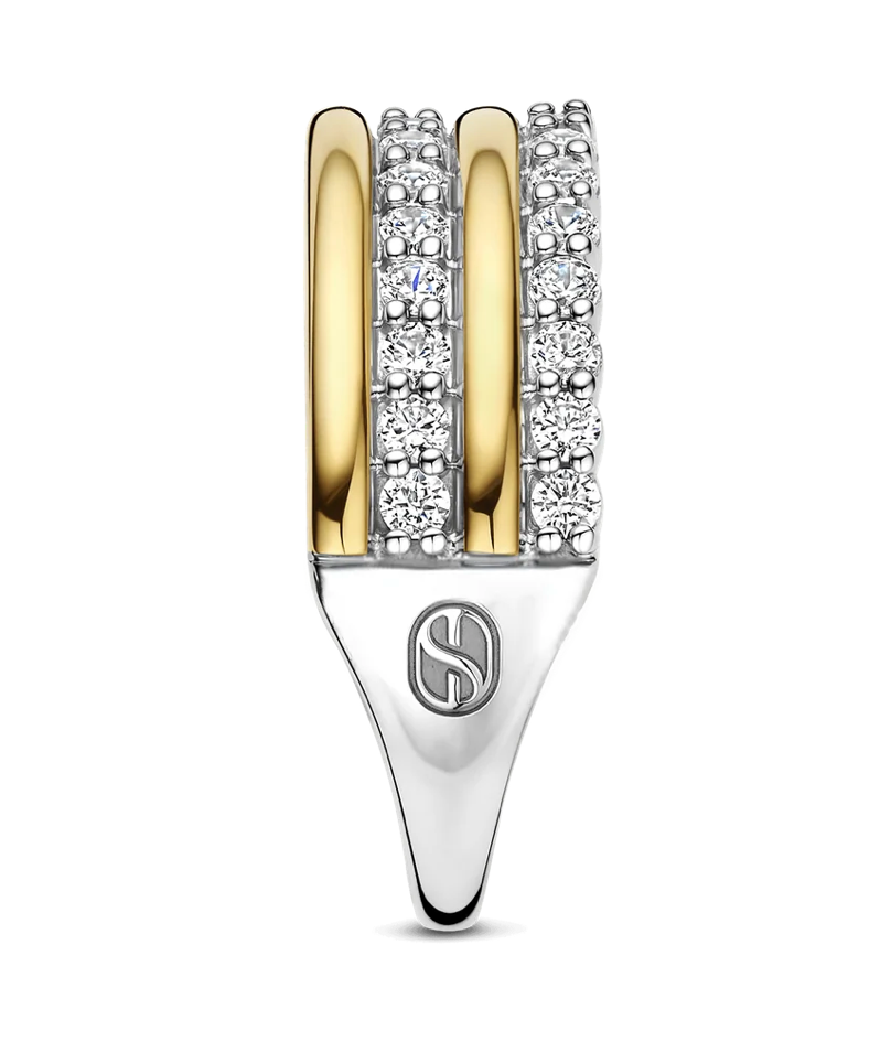 Zirconia Layered Ring - M model Ring | Ti Sento Milano | Luby 