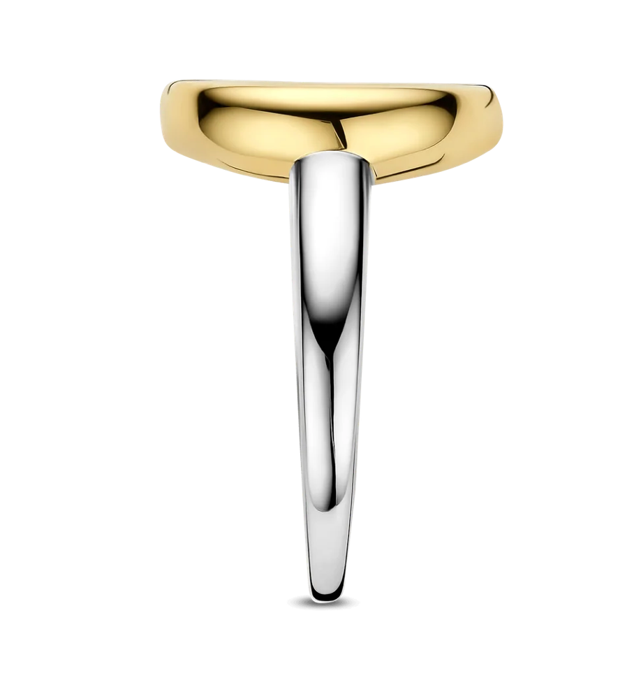 Zirconia Circle Ring