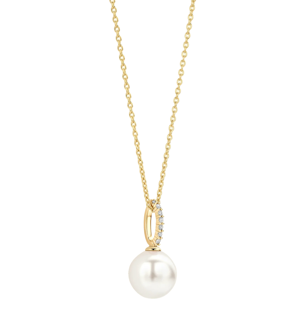 Icon Pearl Necklace Gold Vermeil
