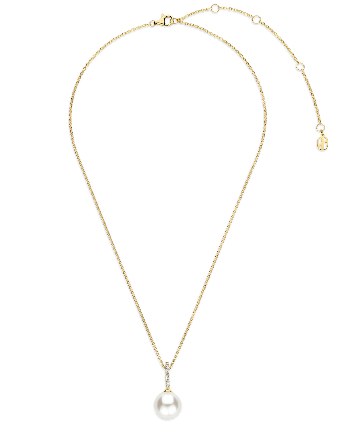 Icon Pearl Necklace Gold Vermeil
