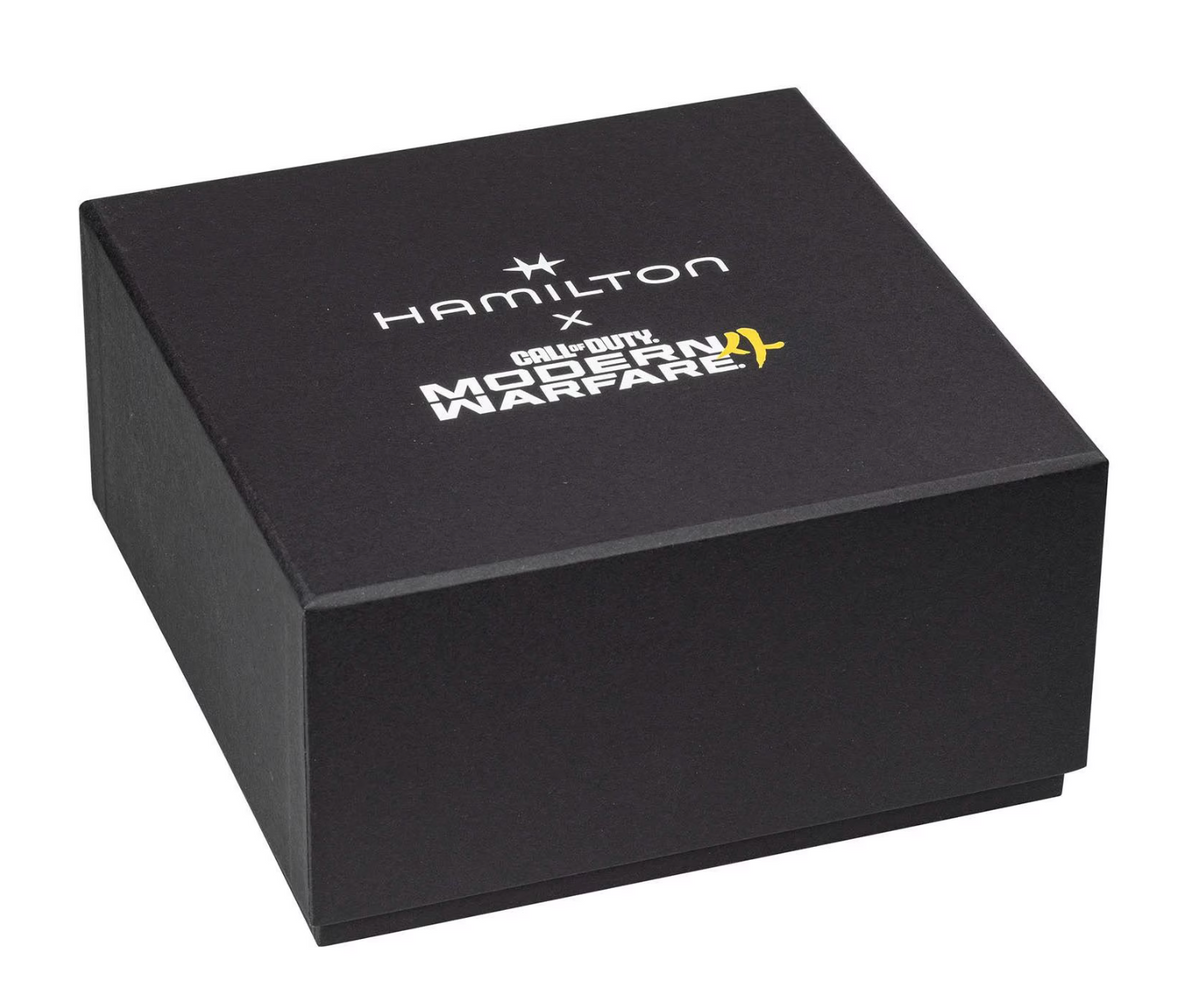 HAMILTON KHAKI FIELD MECHANICAL 38MM CALL OF DUTY MODERN WARFARE 4 | Hamilton | Luby 
