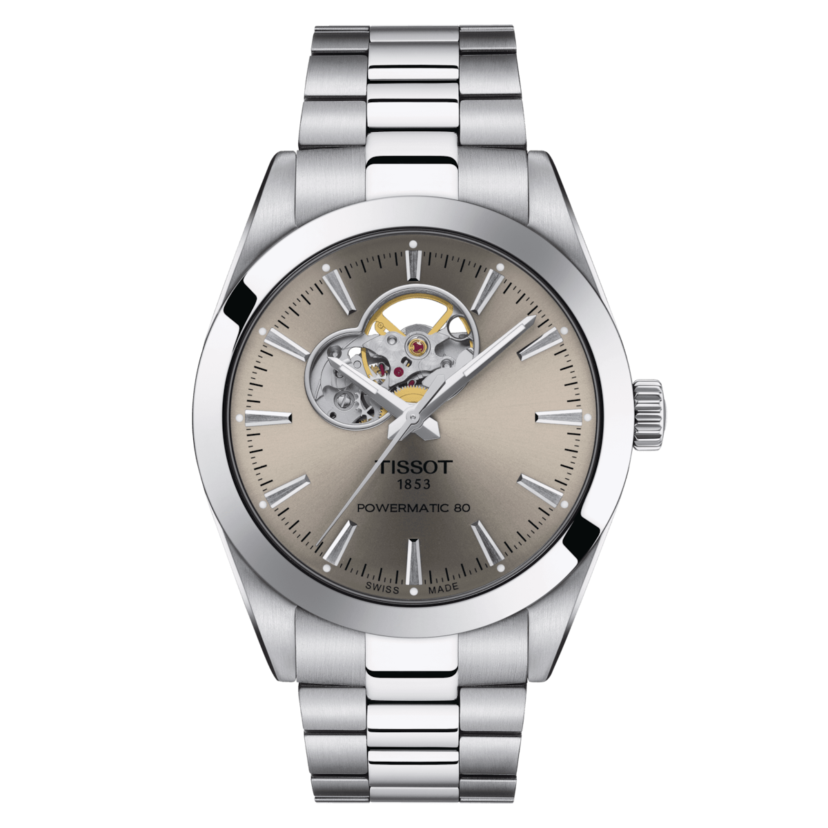 TISSOT GENTLEMAN POWERMATIC 80 OPEN HEART