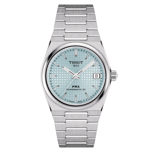 TISSOT PRX POWERMATIC 80 35MM ICE BLUE