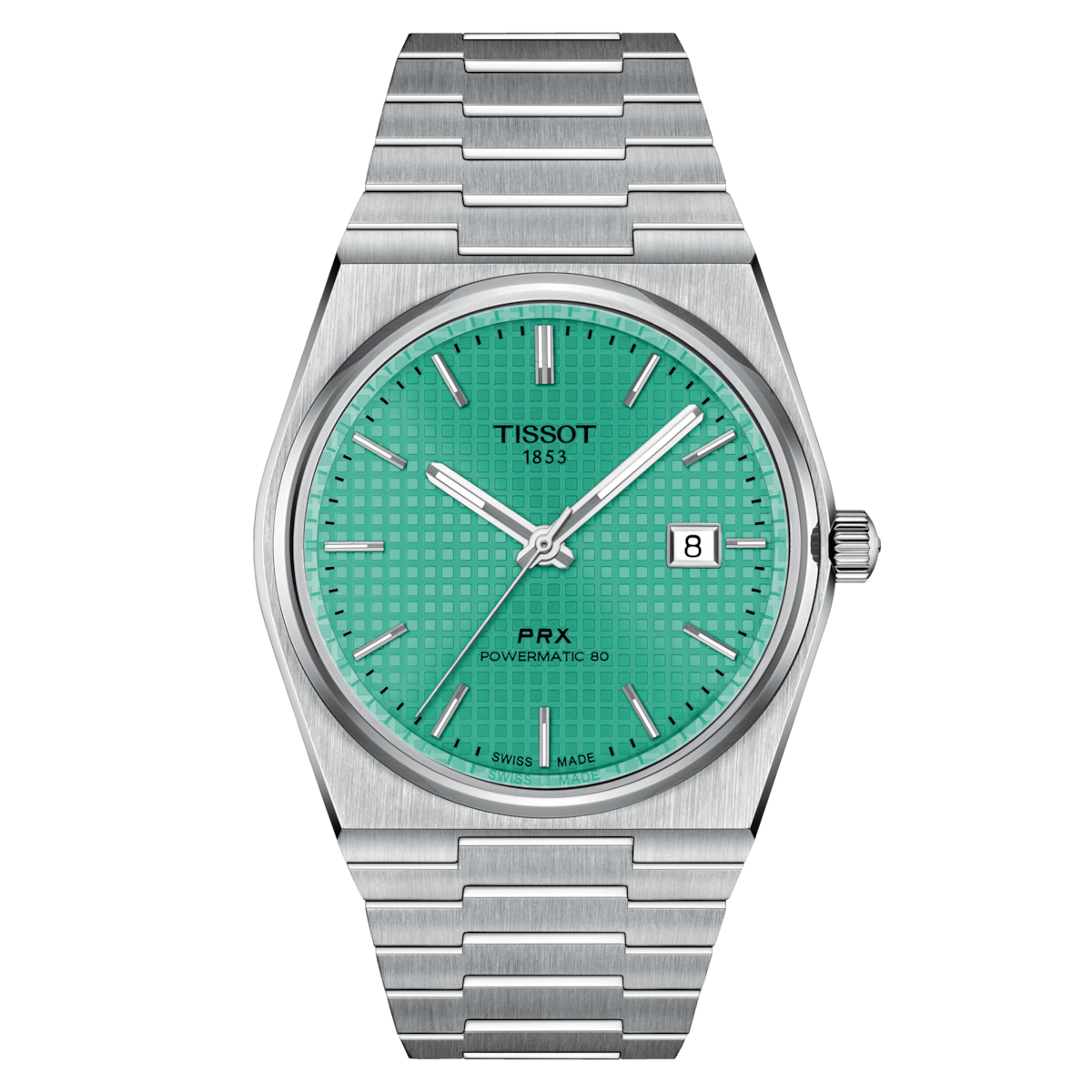 TISSOT PRX POWERMATIC 80 40MM LIGHT GREEN