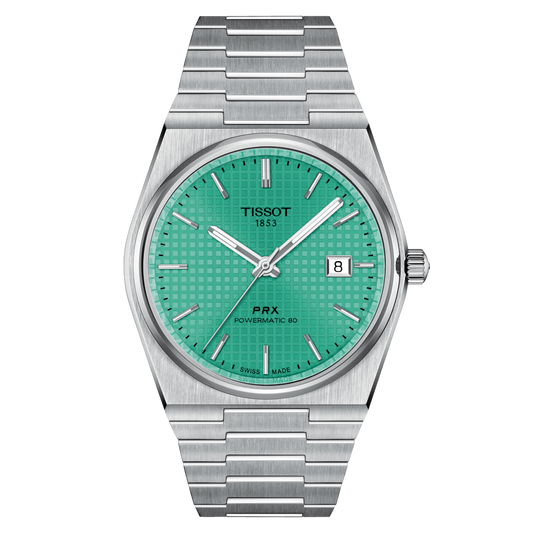 TISSOT PRX POWERMATIC 80 40MM LIGHT GREEN