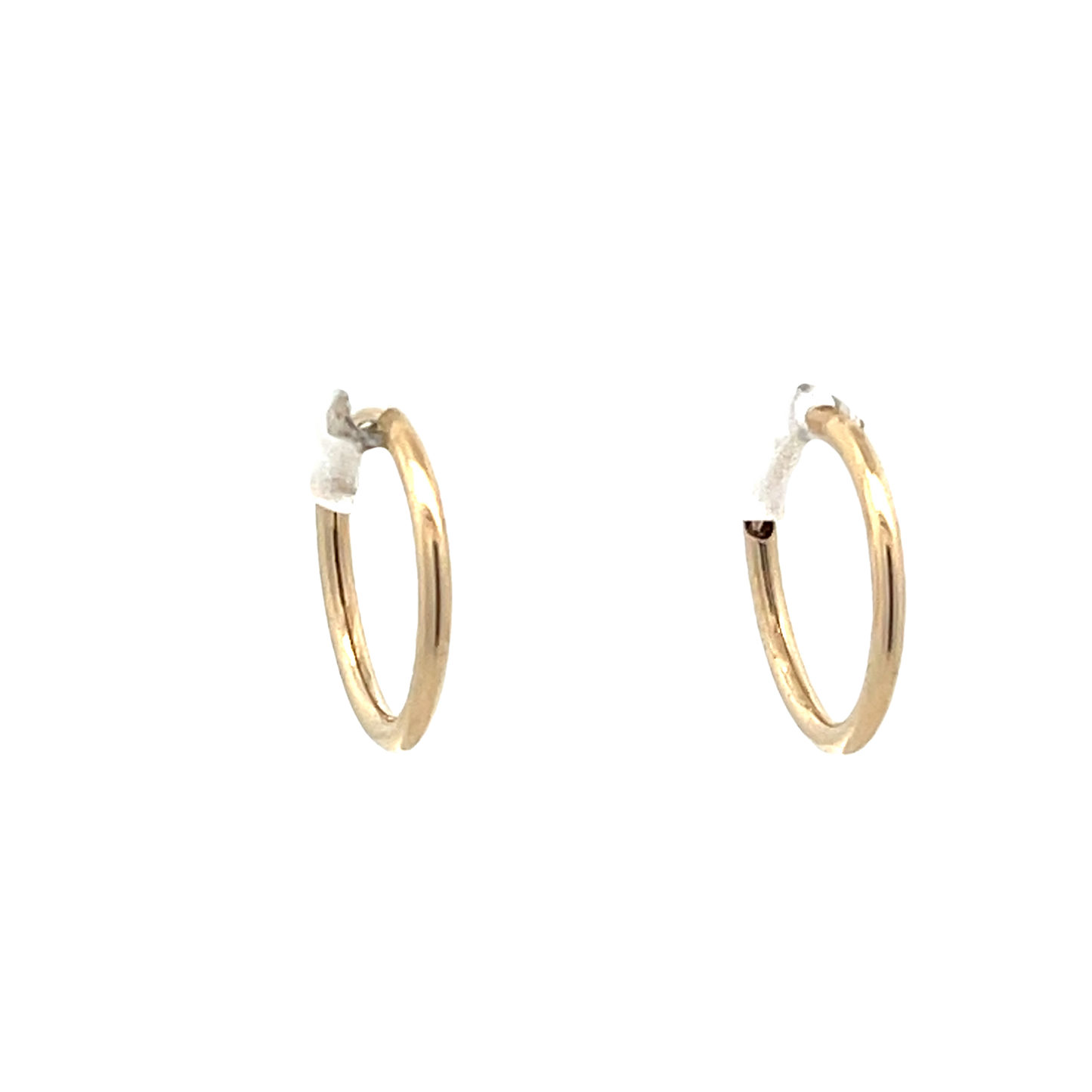 14K Gold Medium Hoops