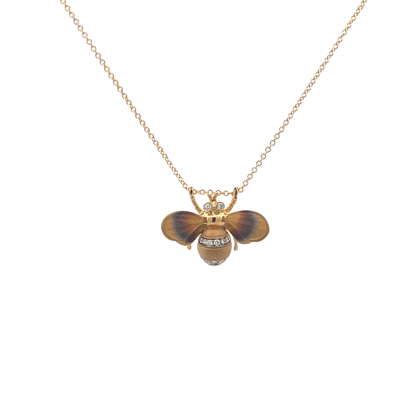 Simon G Pendant In 18K Gold With Diamonds