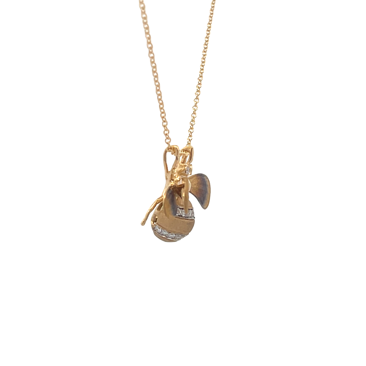 Simon G Pendant In 18K Gold With Diamonds | Simon G | Luby 