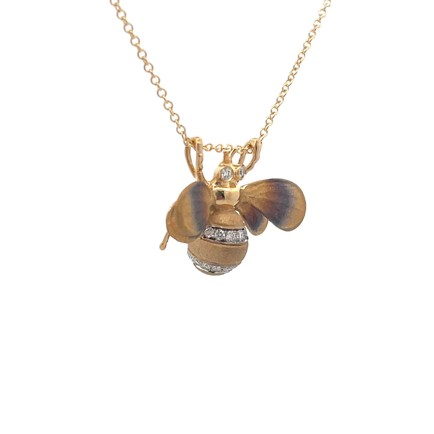 Simon G Pendant In 18K Gold With Diamonds