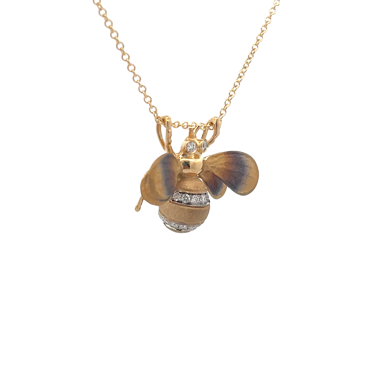 Simon G Pendant In 18K Gold With Diamonds | Simon G | Luby 