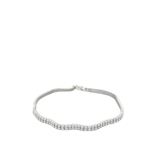 Smiling Rocks Lab Grown Diamond 178 Stone Bracelet (2.50ct)