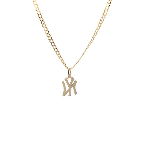 14K Gold Custom Pendant NY