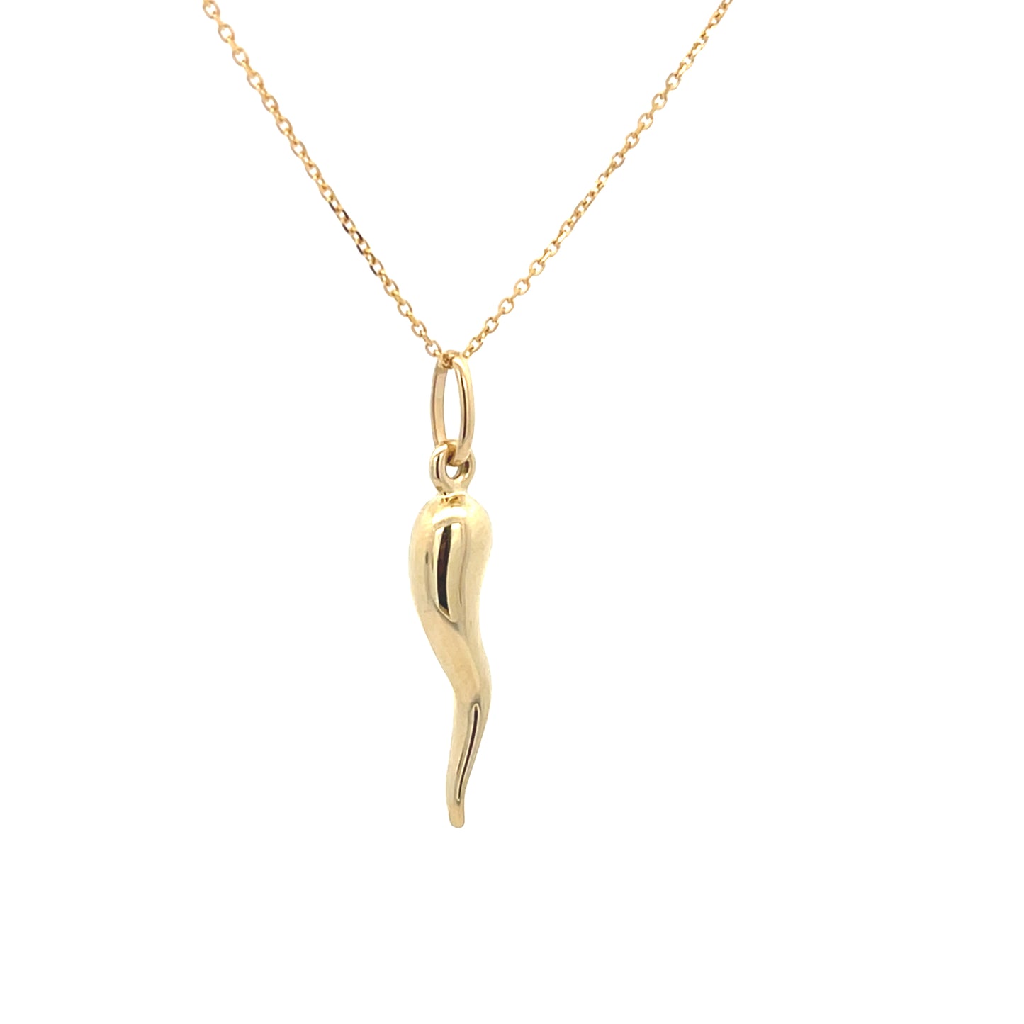 14k Gold Chili Pepper Pendant