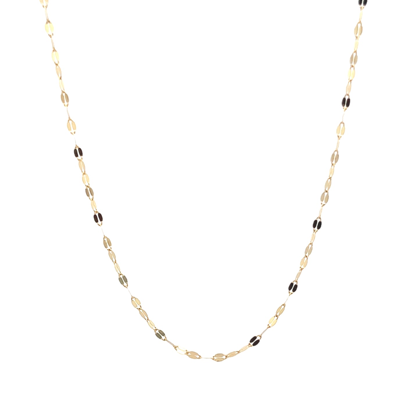 14k Gold Sparkling Chain