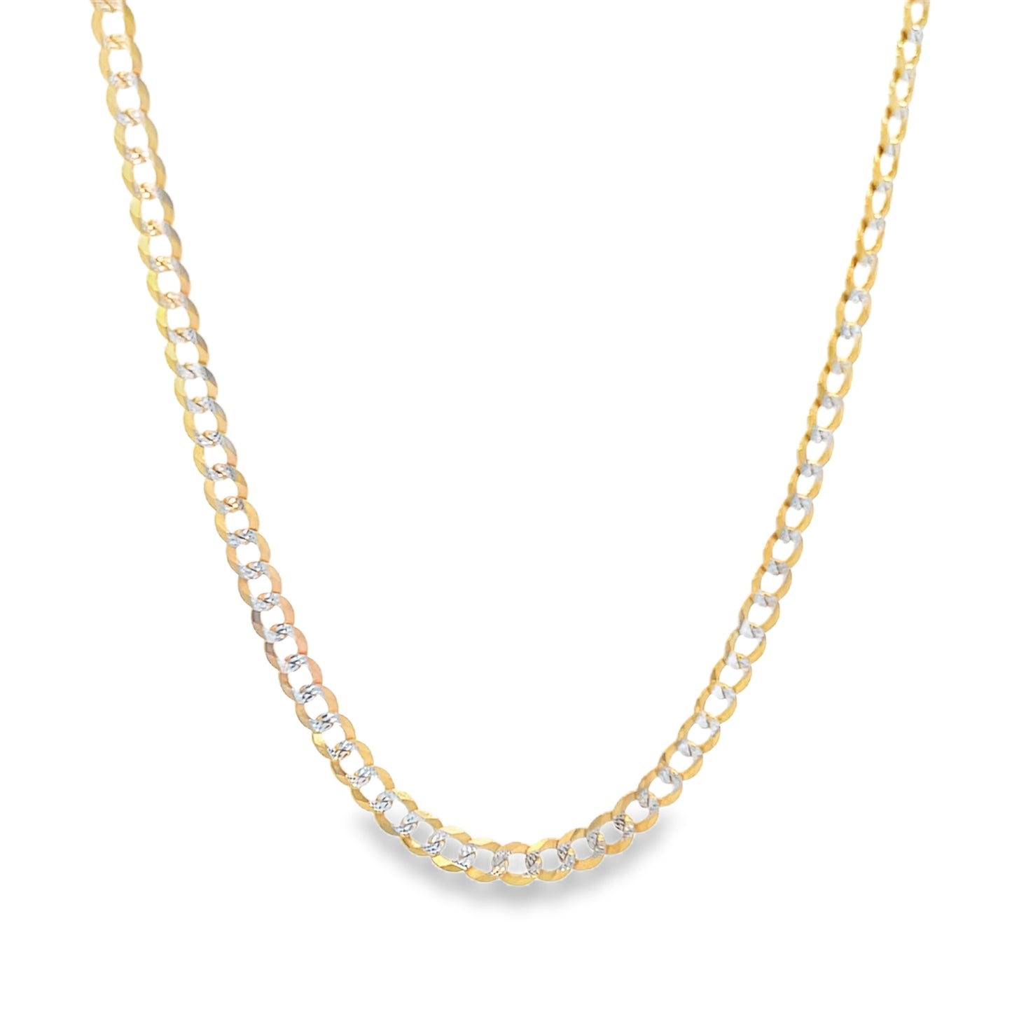 14K Gold Solid Cuban Chain 2t | Luby Gold Collection | Luby 