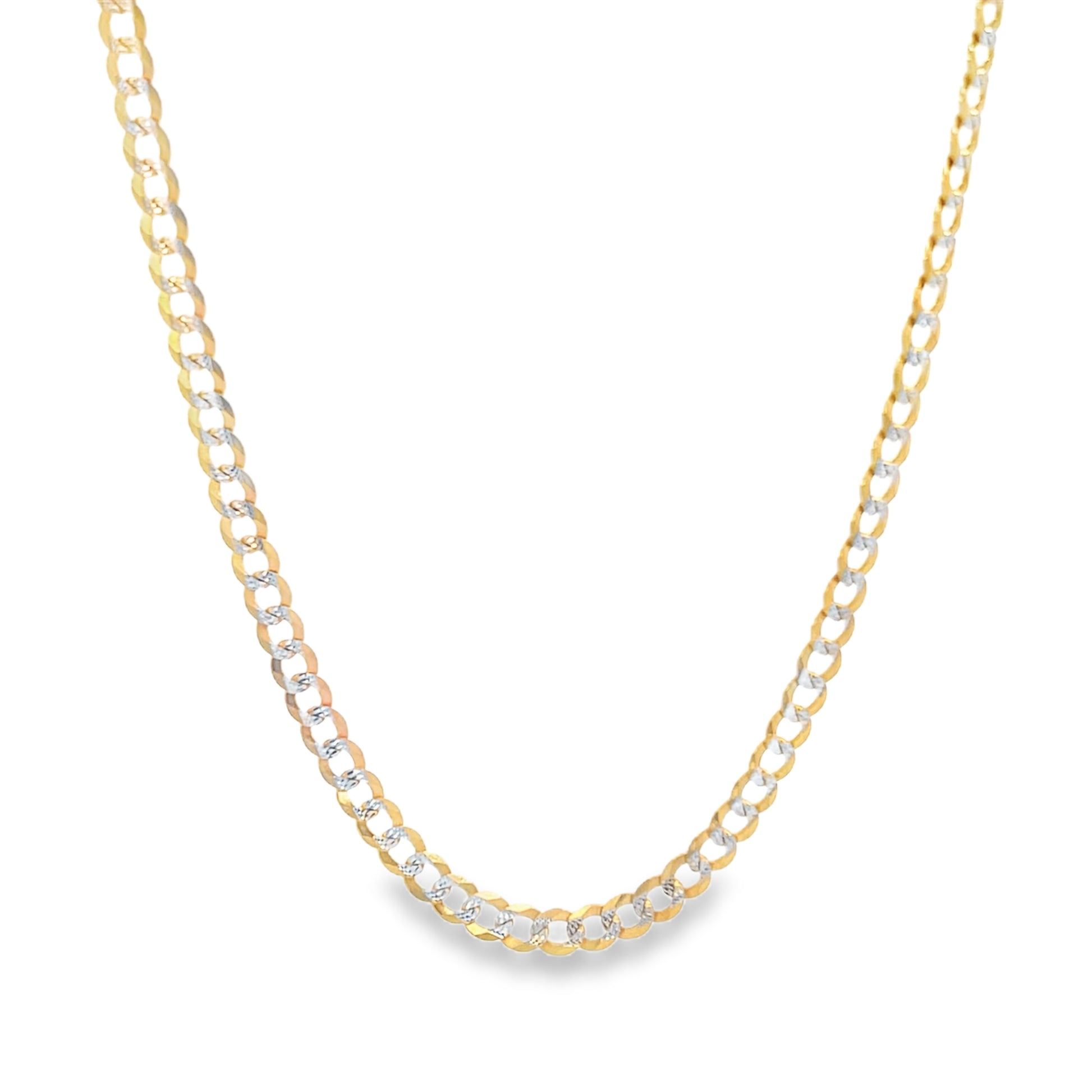 14K Gold Solid Cuban Chain 2t | Luby Gold Collection | Luby 