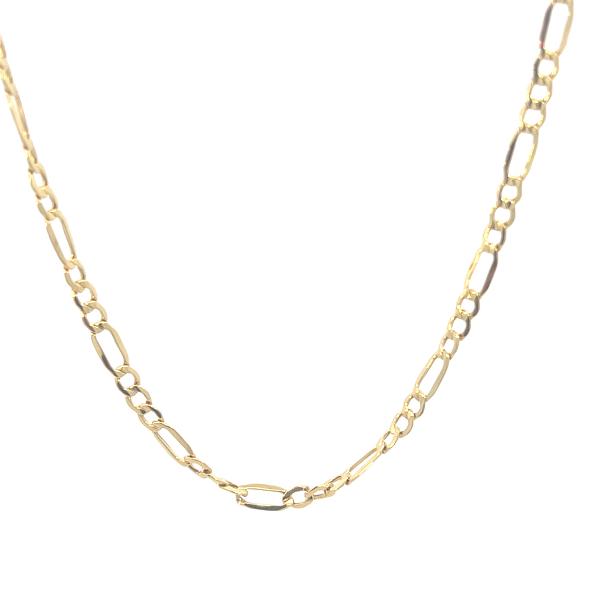 14K Gold Figaro Chain | Luby Gold Collection | Luby 