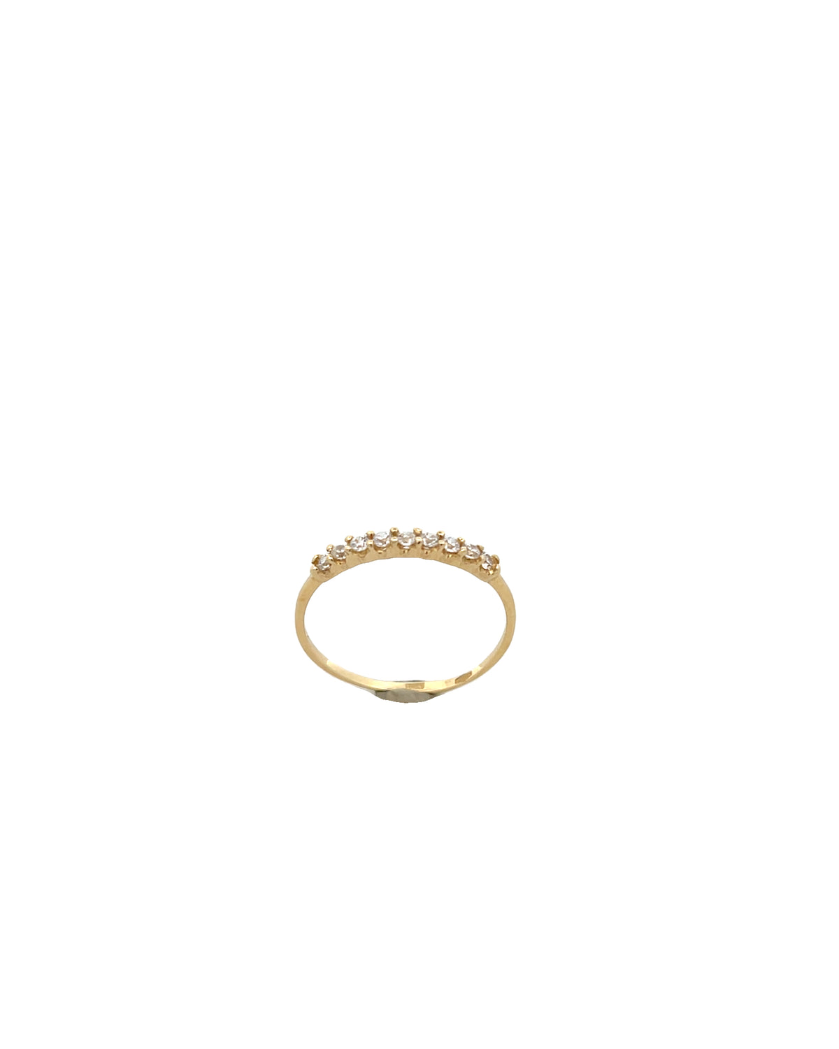 14k Gold CZ Ring | Luby Gold Collection | Luby 