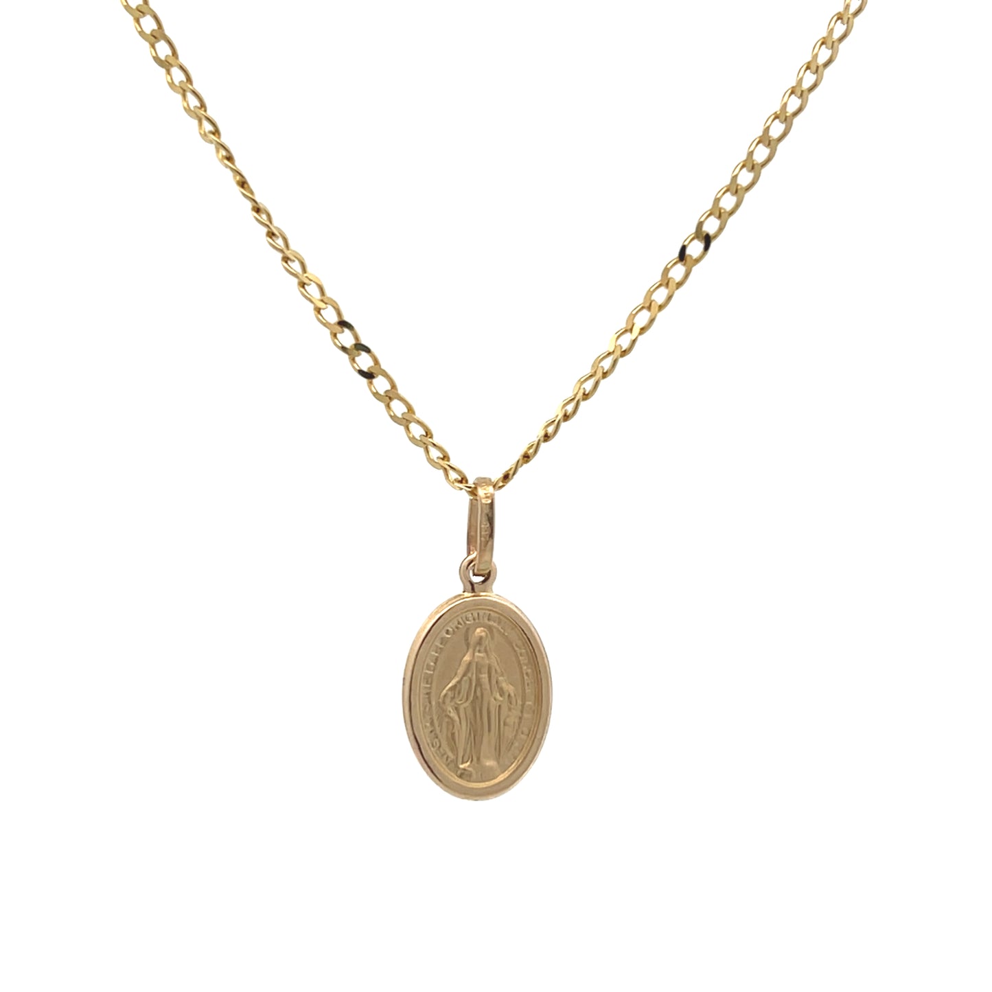 14K Gold Guadalupe Pendant | Luby Gold Collection | Luby 