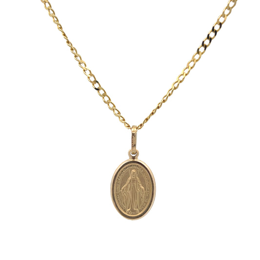 14K Gold Guadalupe Pendant | Luby Gold Collection | Luby 