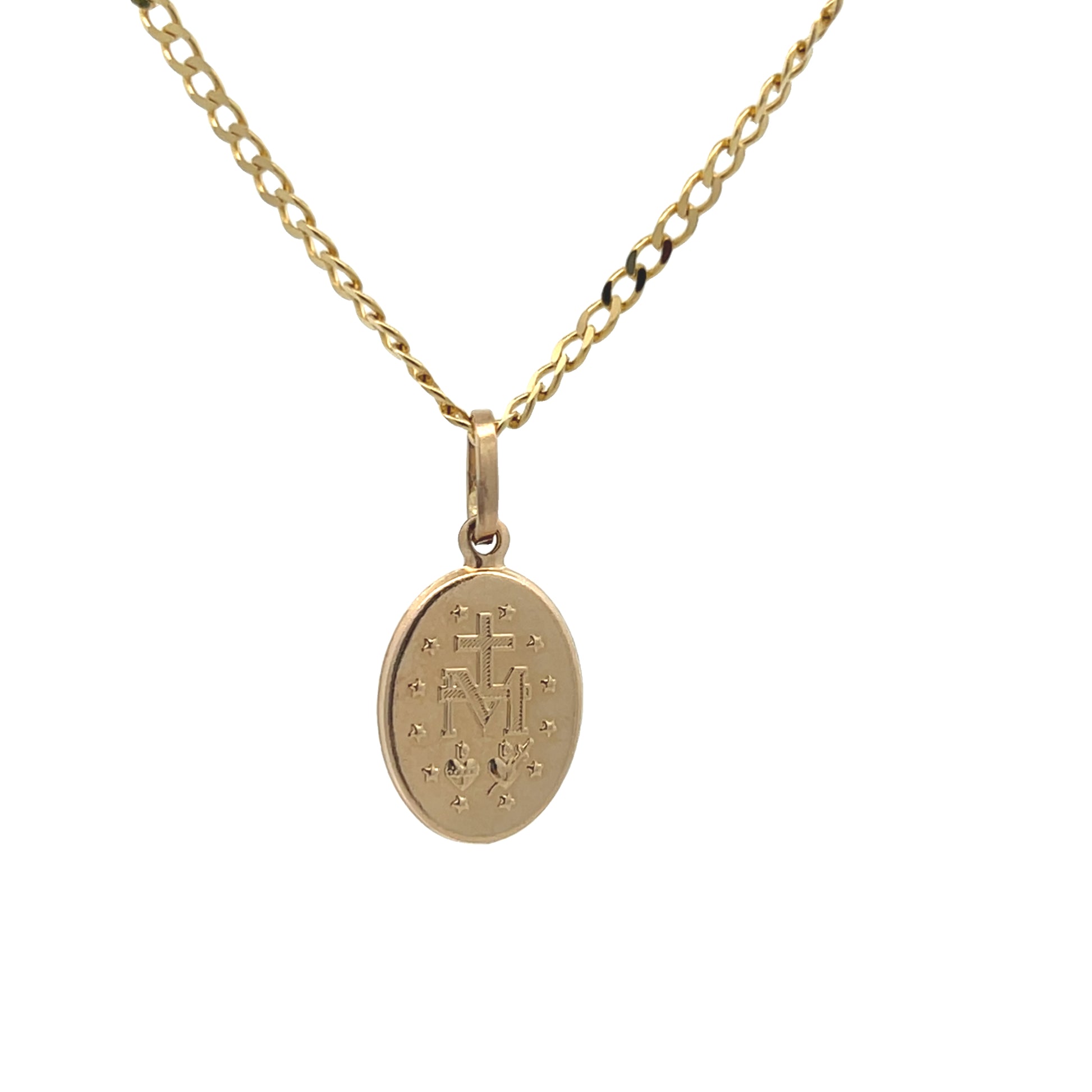 14K Gold Guadalupe Pendant | Luby Gold Collection | Luby 