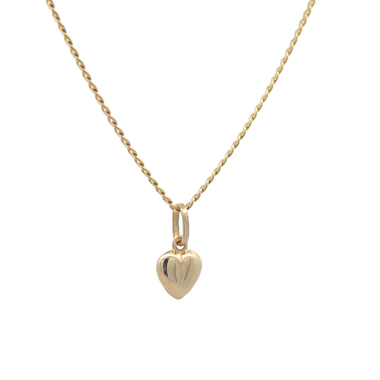 14k Gold Heart Pendant | Luby Gold Collection | Luby 