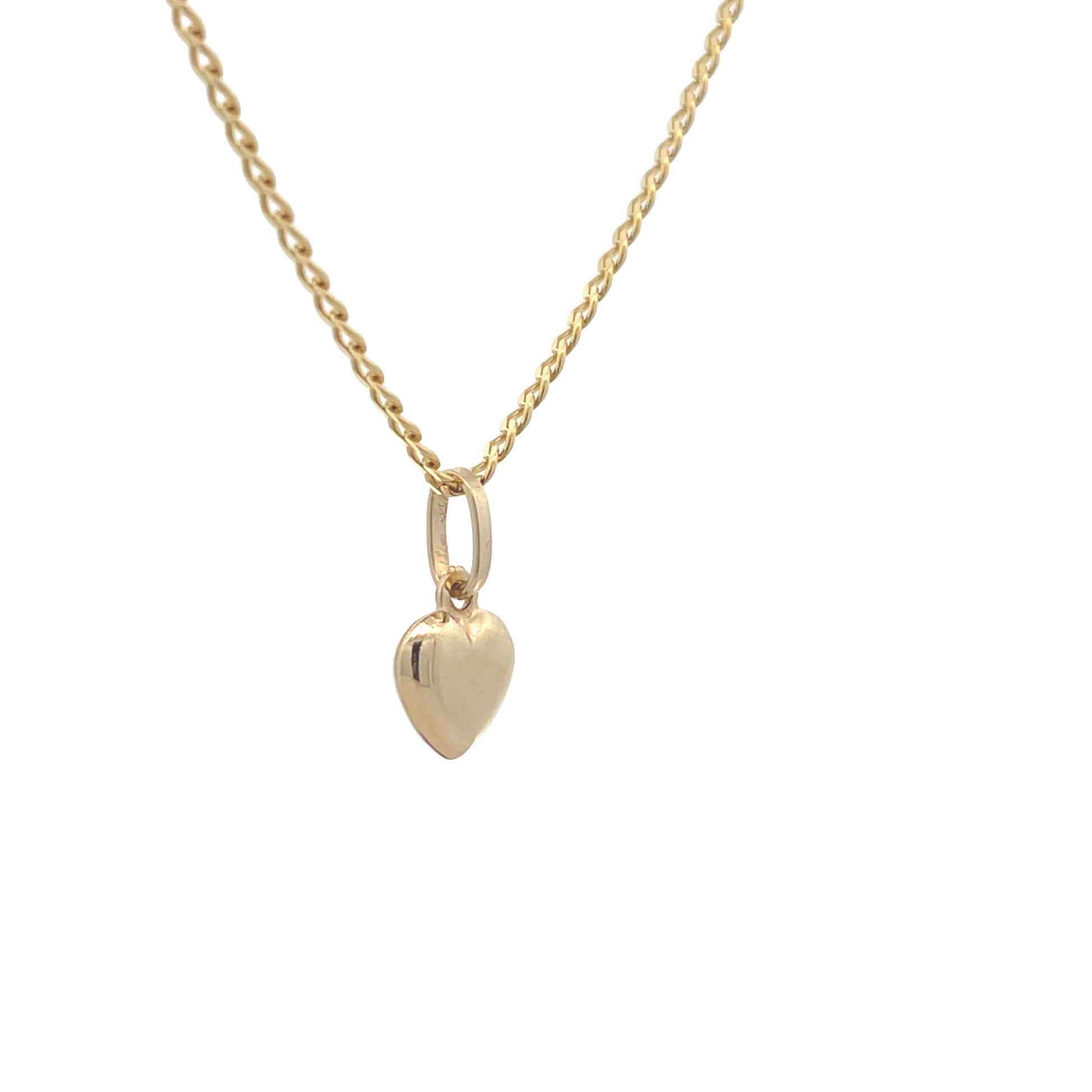 14k Gold Heart Pendant | Luby Gold Collection | Luby 