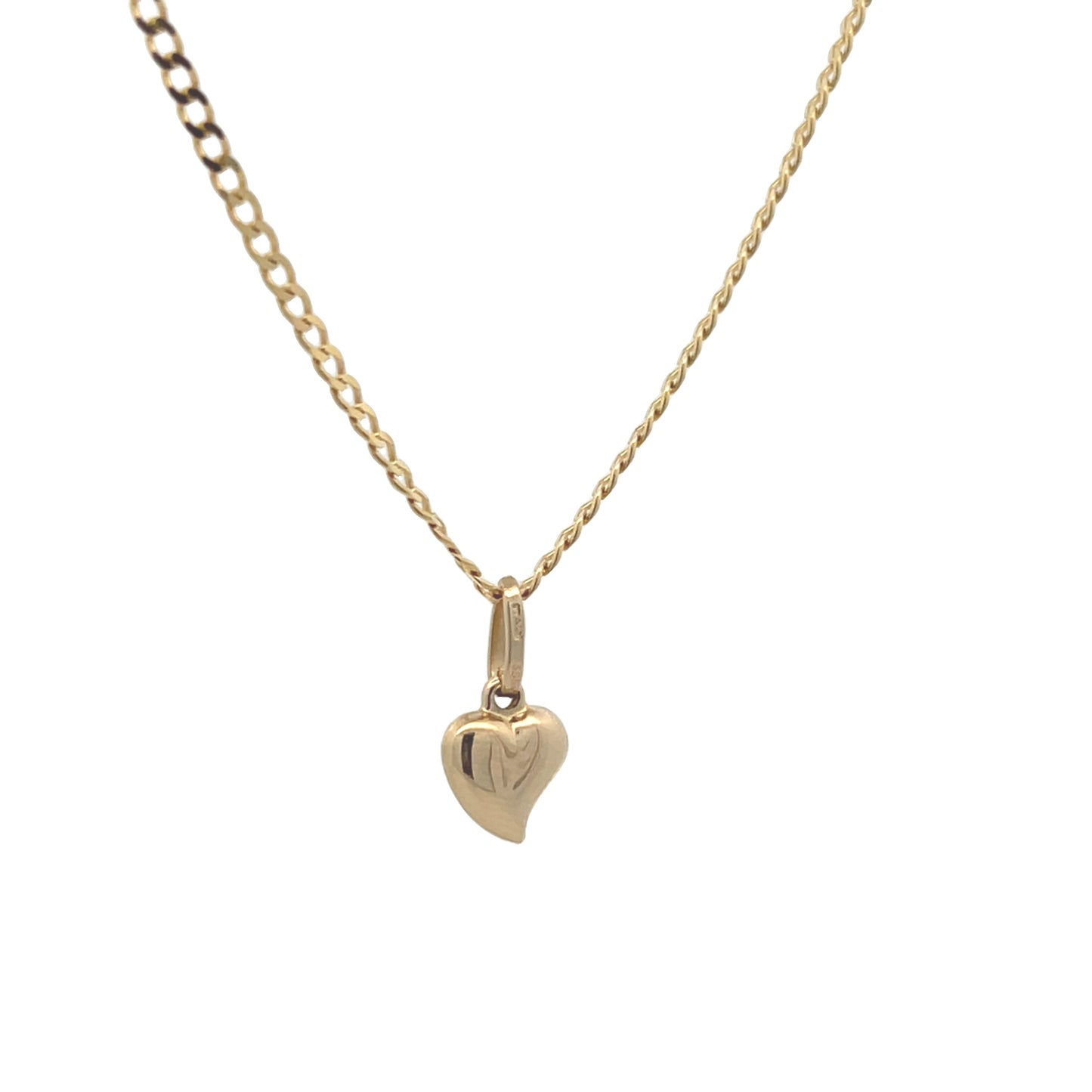 14k Gold Heart Pendant | Luby Gold Collection | Luby 