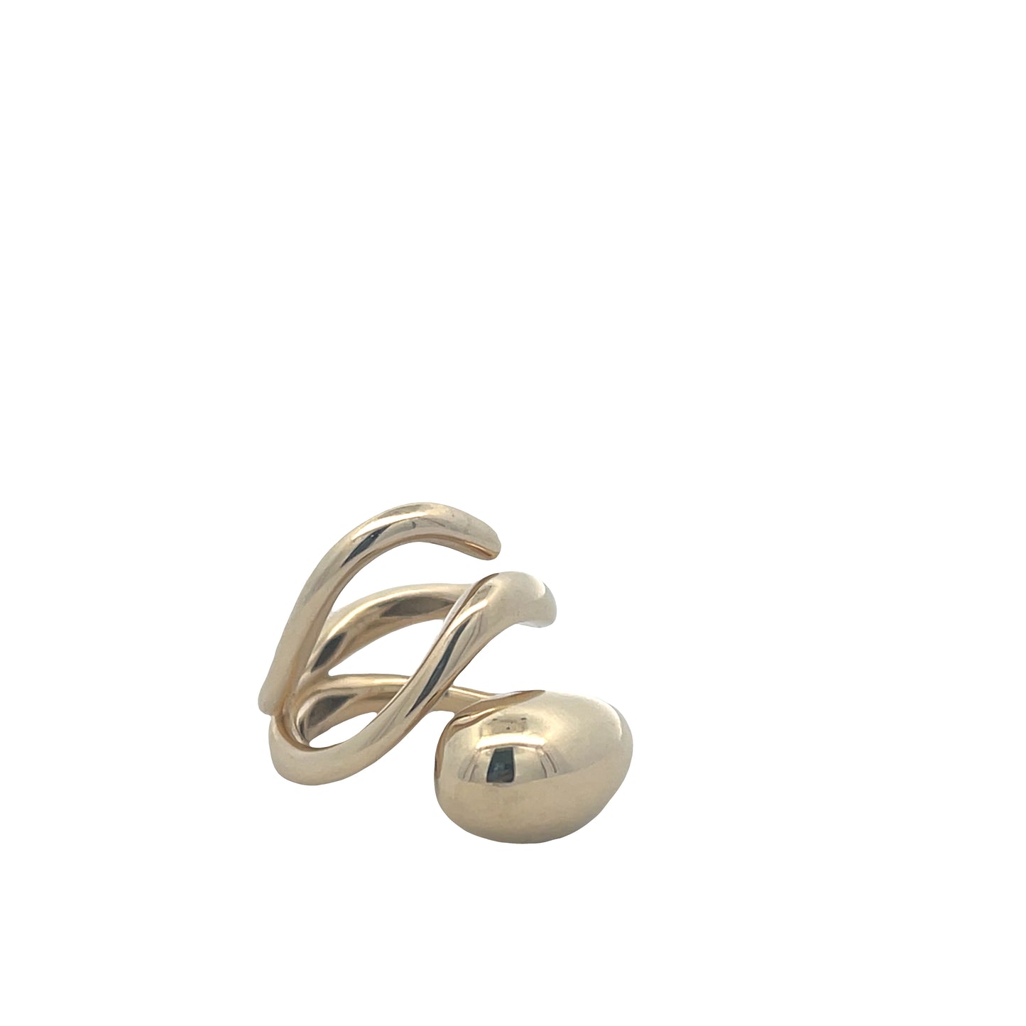14K Gold Bold Snake Ring | Luby Gold Collection | Luby 