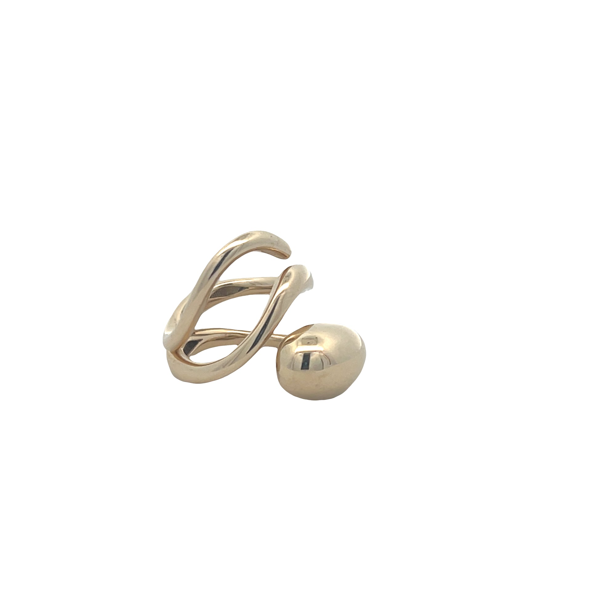 14K Gold Bold Snake Ring | Luby Gold Collection | Luby 