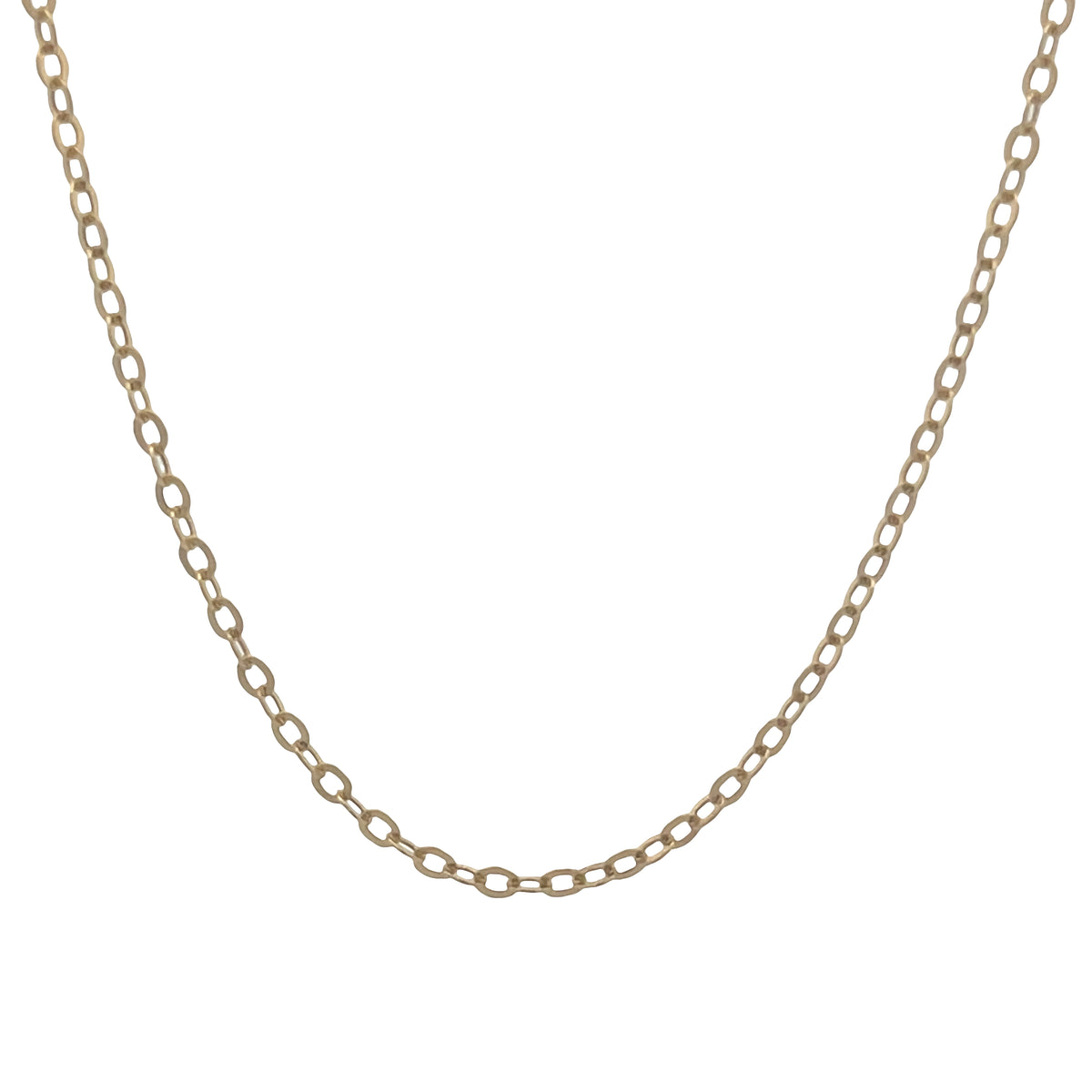 14K Gold Big Rolo Chain | Luby Gold Collection | Luby 